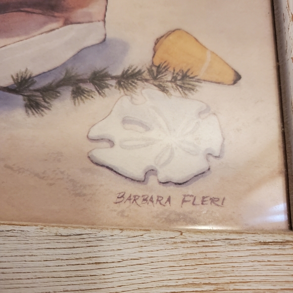 SeaShell Water Color Print by Barbara Fleri - Picture 4 of 8